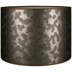 Harlequin Luxe Drum Shade Pewter